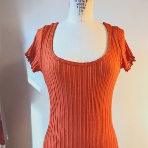 Simon Miller ribbed mini dress M